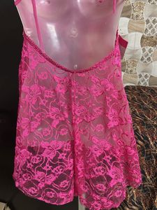 Beautiful Pink Lace Dress