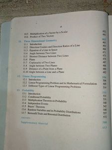 Mathematics Textbook for Class XII Part II