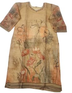 party wear kurta with dupatta