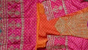 Gorgeous Pink & Orange Dress suits