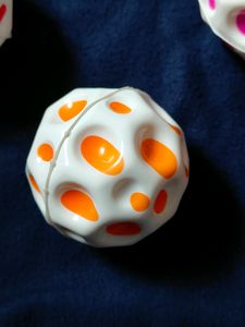 5 Combo Pack Of Moon 🌝 Bouncy Ball Lightweight