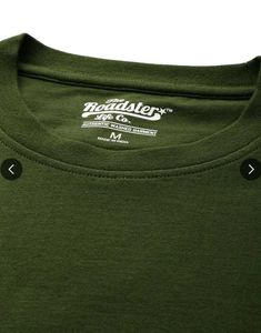 Roadster Olive Green T-Shirt