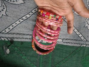 Set of Colorful Indian Bangles