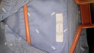 Blue Patterned Shirt