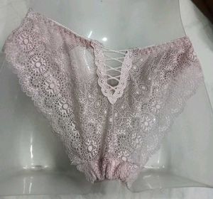💙 Pink Lace Thong Panty