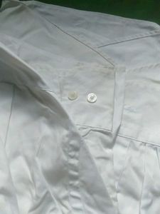 Classic White Button-Down Shirt