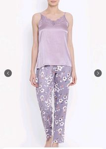 Floral Print Pajama Set with Robe