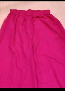 Bright Pink Palazzo Pants