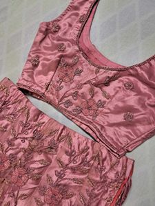 Designer Onion Pink Lehnga