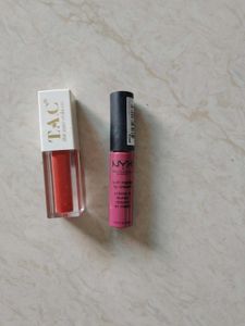 NYX & TAC Liquid Lipsticks Set