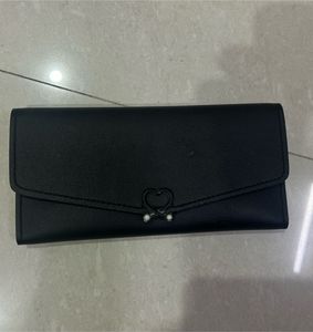 SALE Chic Black Faux Leather Wallet