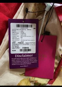 LIBAS red kurta palazzo set