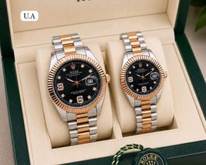 Luxury Rolex Couple Watch