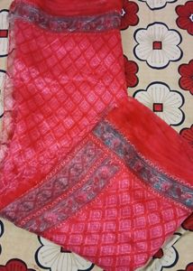 Red Saree