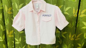 pink shirt for casual wear