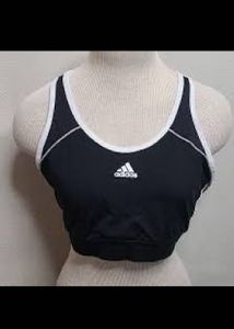 Adidas Climalite Women’s Sports Bra Black &amp; White