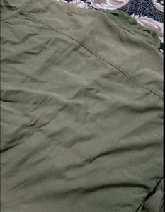 Stylish Olive Green Long Sleeve Shirt