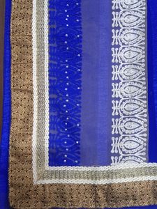 Royal Blue Saree