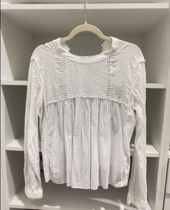 Zara Embroidery Top