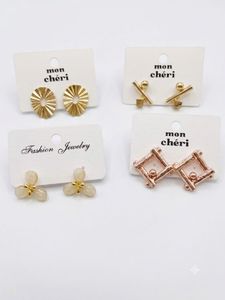 Chic Stud Earrings Set