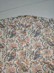 Floral print Short Kurti