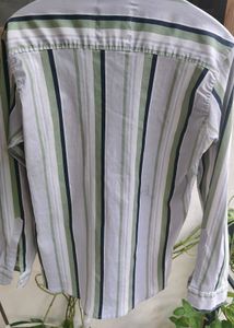 Incurve men's full sleeve striped shirt Good condi