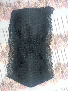 Elegant Black Lace Bralette