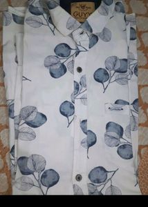 Mens Cotton Printed Shirt