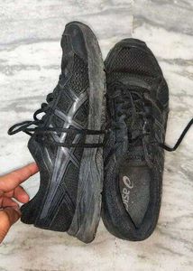 ASICS Black Running Shoes