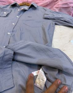 Lacoste Long Sleeve Button-Up Shirt