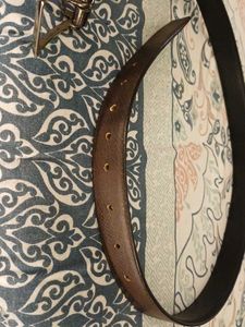 Stylish Brown Leather Belt