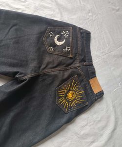 Dark Wash Denim Jeans