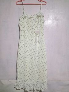 Cute Polka Dot Mini Dress