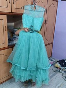 Stunning Teal Lehenga Choli Set