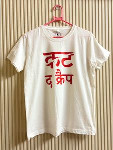 White Graphic Print T-Shirt