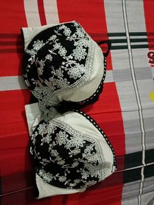 Floral Print Bra