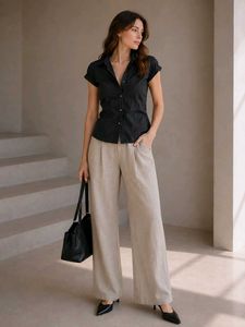 🖤 MANGO Noir Muse — Rare Black Shirt