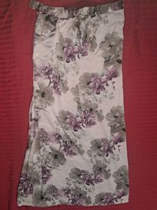 Floral Print Pink Skirt