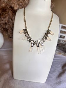 Newyork&amp;Co Floral Stone Neckpiece