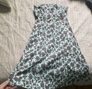 Strapless GAP Floral Mini Dress