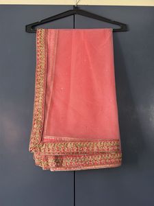 Stunning Embroidered Pink Lehenga