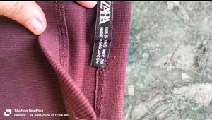 Zara Ribbed Cropped Cami Top