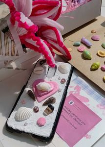 Cute Phone Case with Charms