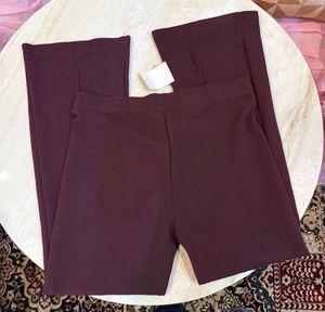 Chic Black Wide Leg Trousers
