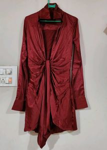 Deep Plung Neckline Dress