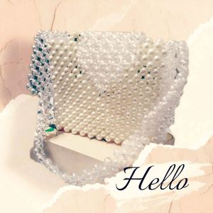 Hand Made Beeds Bag...