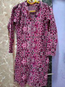 Floral Print Kurta - Unique Design winter wear