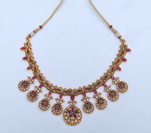 Elegant Floral Necklace and earrings combo