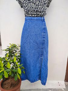 Hunt Club Heavy Denim Skirt
