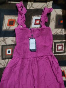 Purple Ruffle Strap Jumpsuit